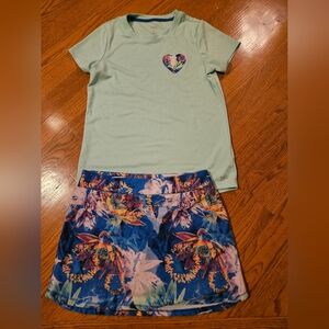 DSG Light Green and Blue Athletic Set